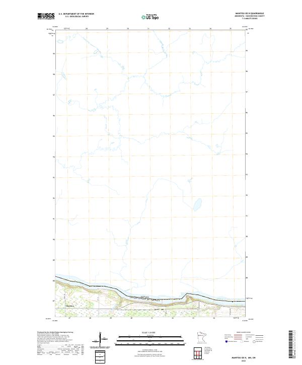 Manitou OE N topographic map thumbnail