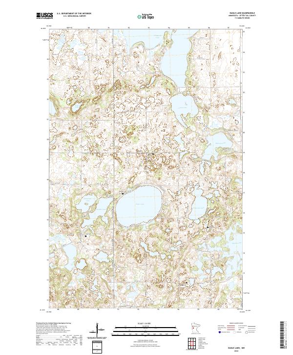 Eagle Lake topographic map thumbnail