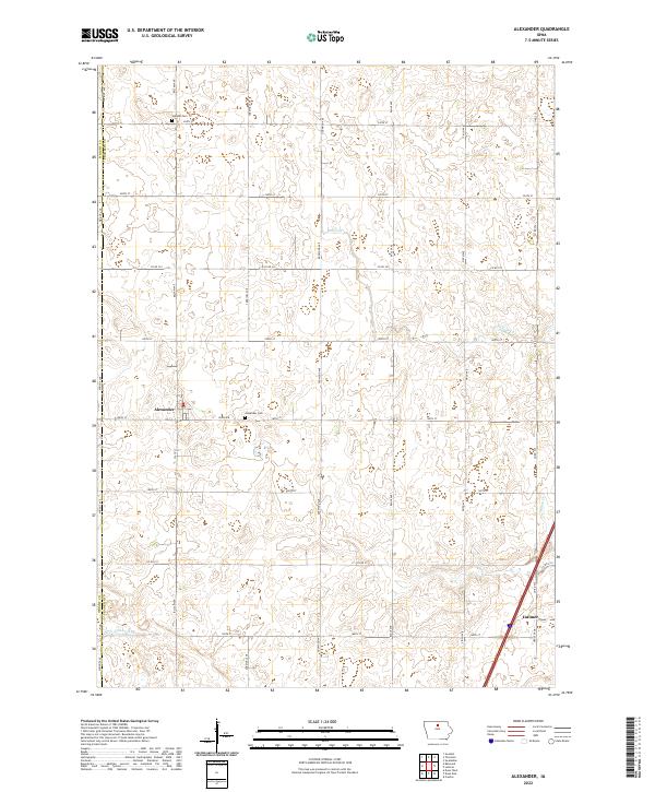Alexander topographic map thumbnail