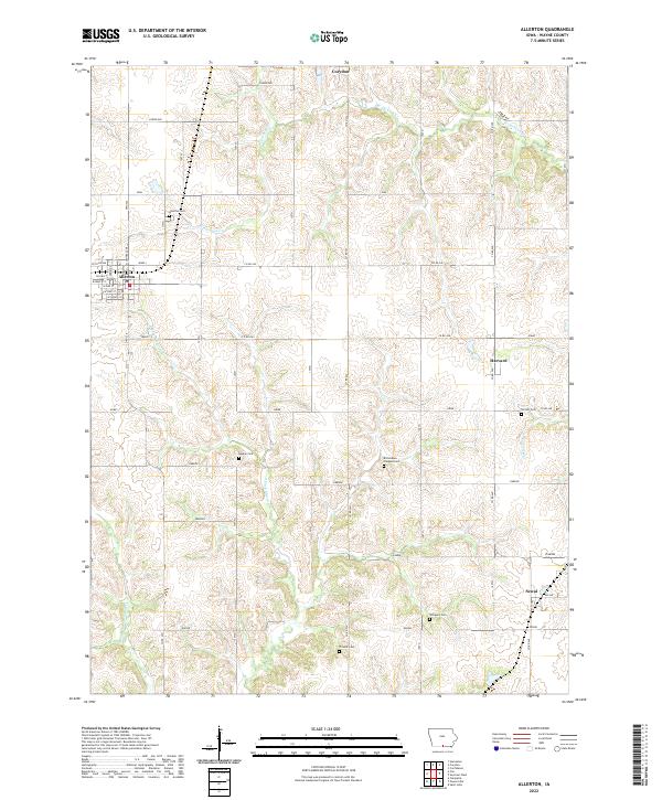 Allerton topographic map thumbnail