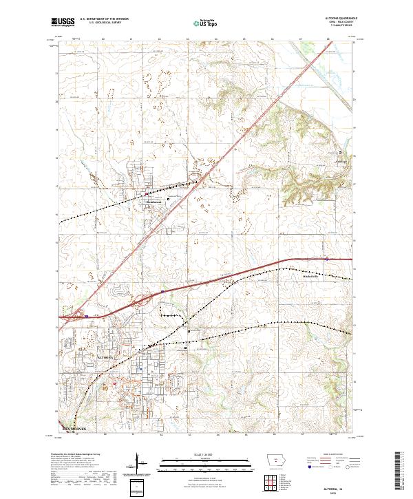 Altoona topographic map thumbnail