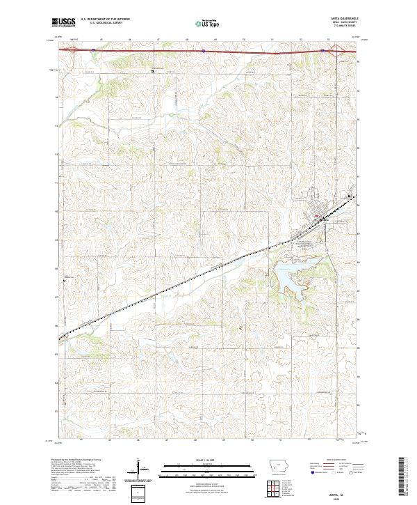 Anita topographic map thumbnail