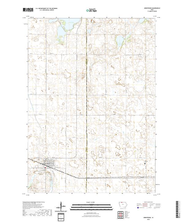 Armstrong topographic map thumbnail