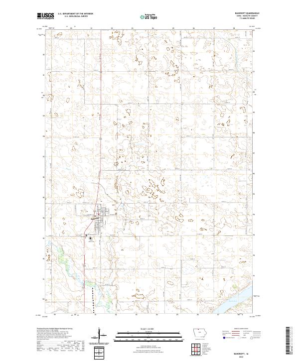Bancroft topographic map thumbnail
