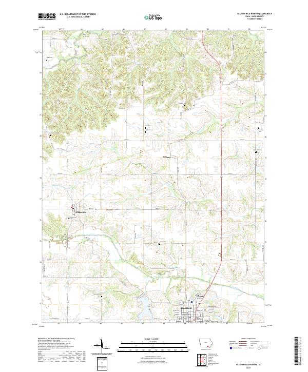 Bloomfield North topographic map thumbnail