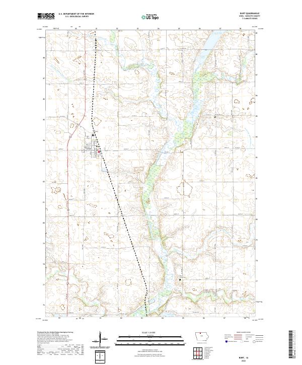 Burt topographic map thumbnail