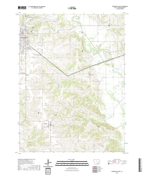 Centerville East topographic map thumbnail
