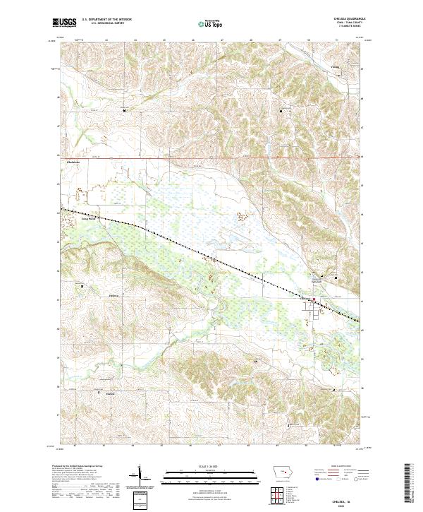 Chelsea topographic map thumbnail