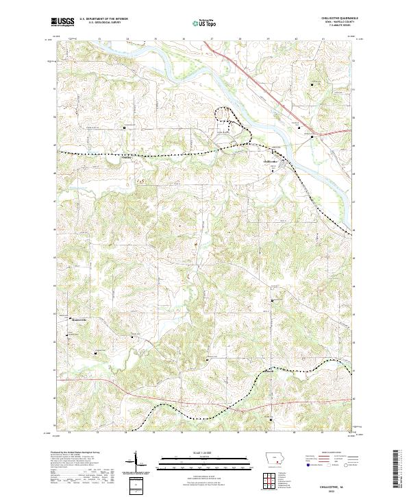 Chillicothe topographic map thumbnail