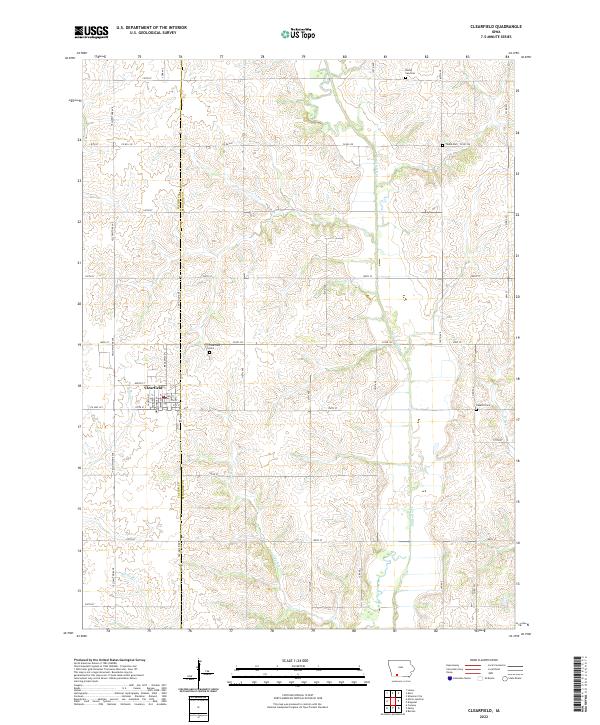 Clearfield topographic map thumbnail