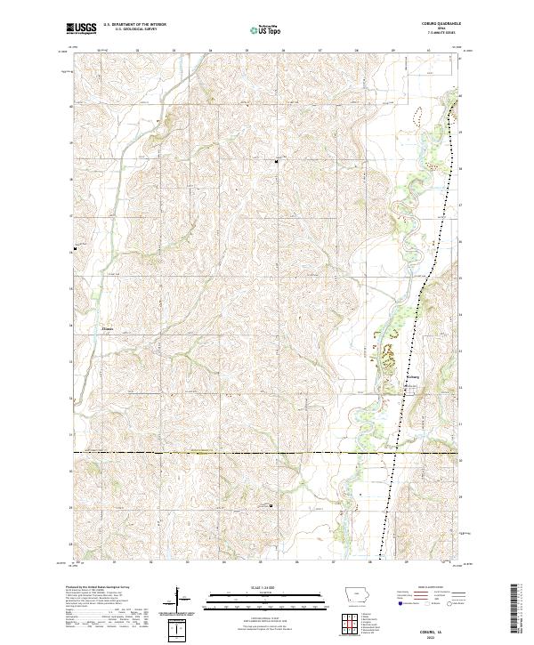 Coburg topographic map thumbnail