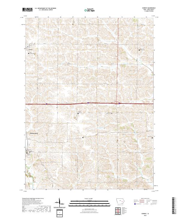 Conroy topographic map thumbnail