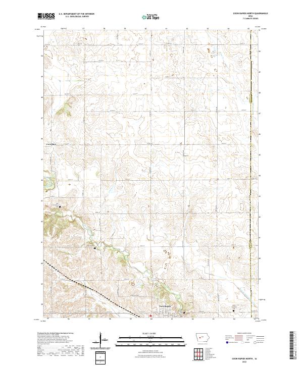 Coon Rapids North topographic map thumbnail