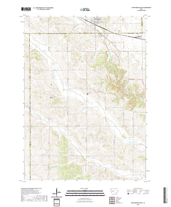 Coon Rapids South topographic map thumbnail