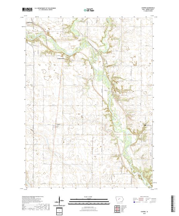 Cooper topographic map thumbnail