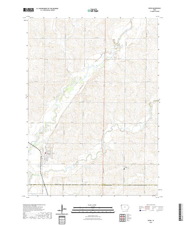Doon topographic map thumbnail