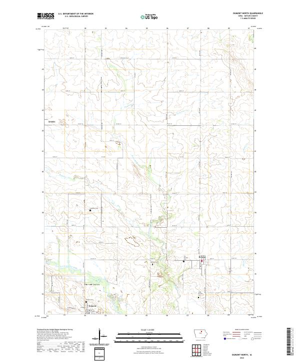Dumont North topographic map thumbnail