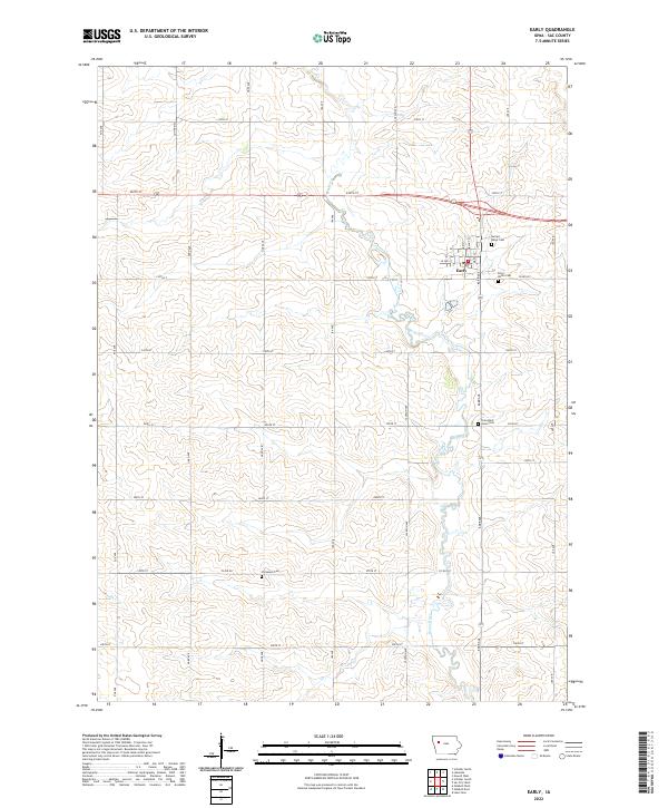 Early topographic map thumbnail