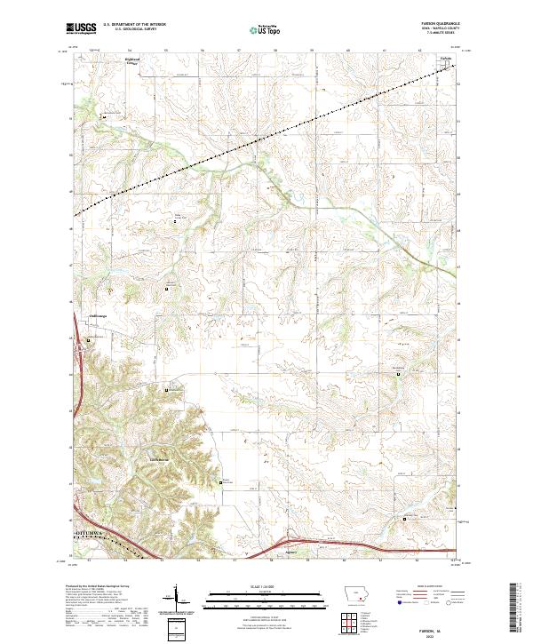 Farson topographic map thumbnail