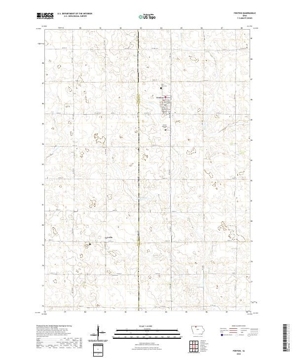 Fenton topographic map thumbnail