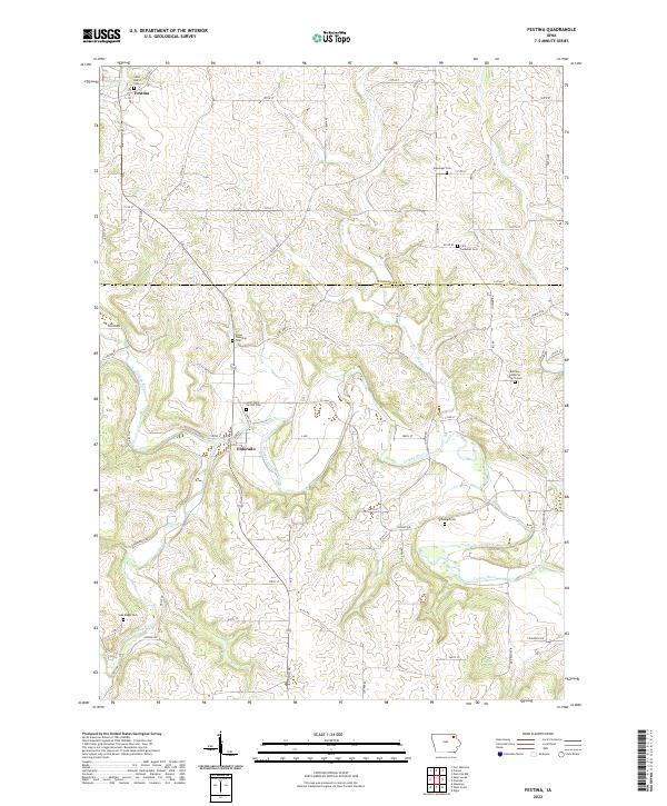 Festina topographic map thumbnail