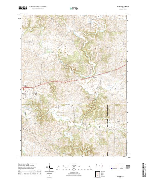 Fillmore topographic map thumbnail
