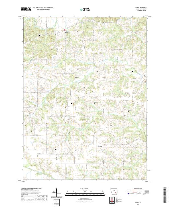 Floris topographic map thumbnail