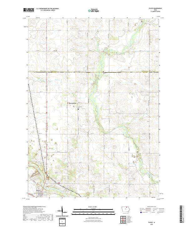 Floyd topographic map thumbnail