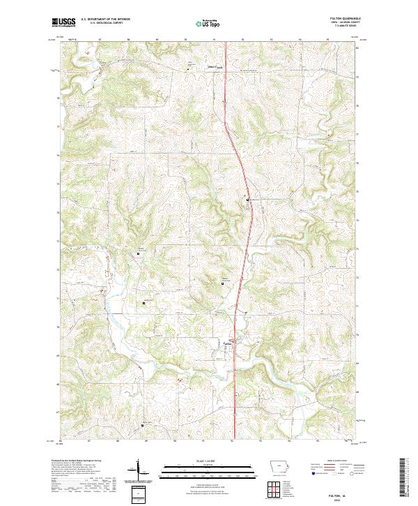 Fulton topographic map thumbnail