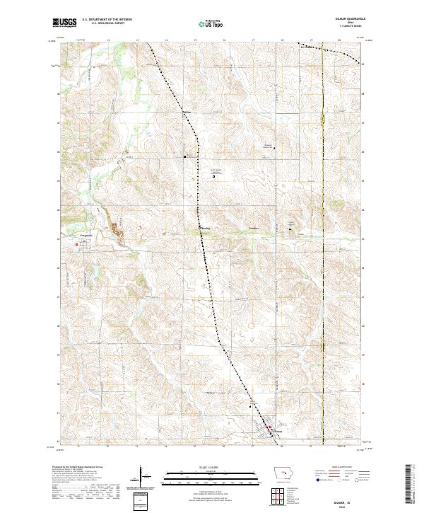 Gilman topographic map thumbnail