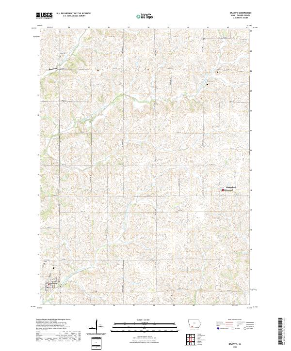 Gravity topographic map thumbnail