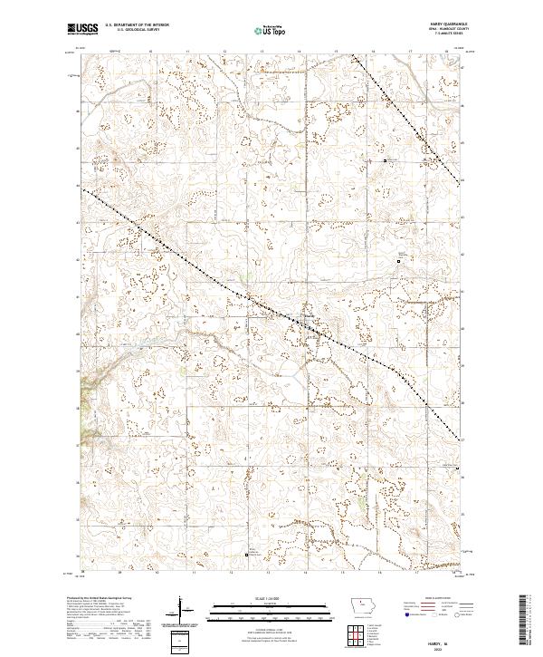 Hardy topographic map thumbnail