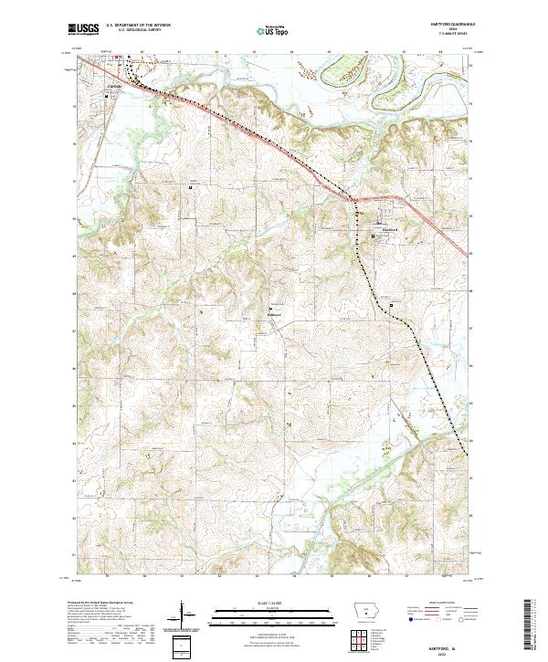 Hartford topographic map thumbnail
