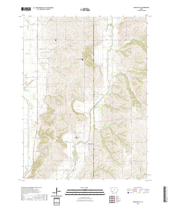 Hawleyville topographic map thumbnail