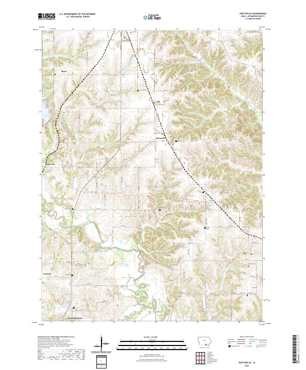 Hiattsville topographic map thumbnail