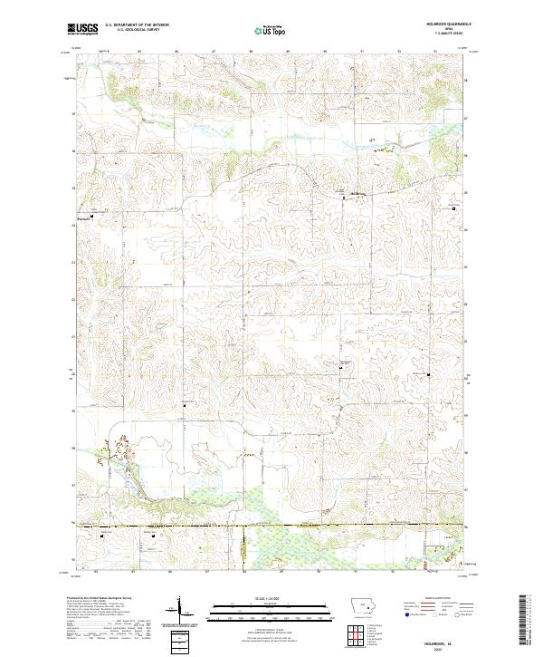 Holbrook topographic map thumbnail