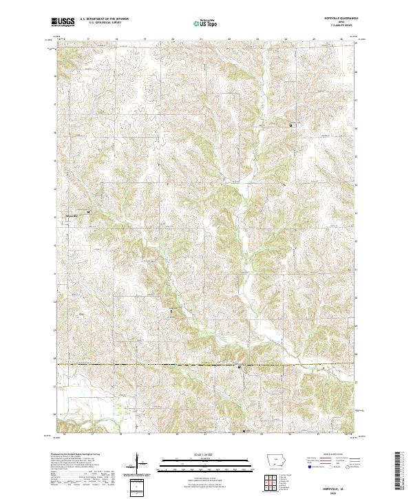 Hopeville topographic map thumbnail