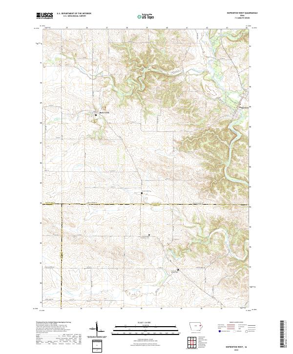 Hopkinton West topographic map thumbnail