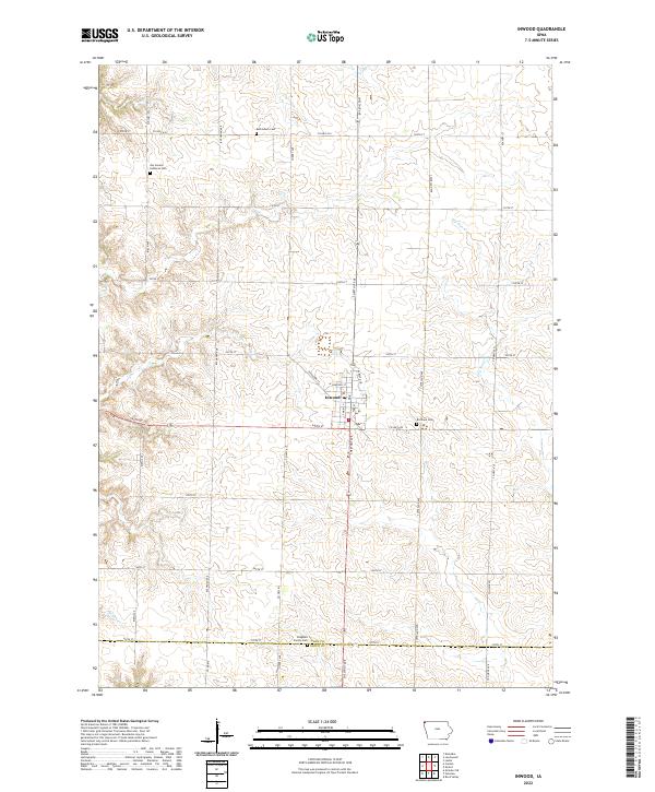 Inwood topographic map thumbnail