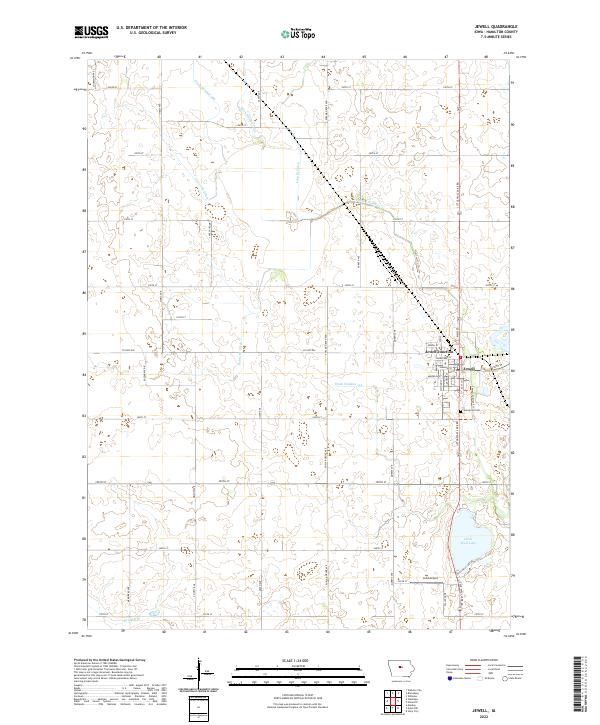 Jewell 2022 topographic map thumbnail