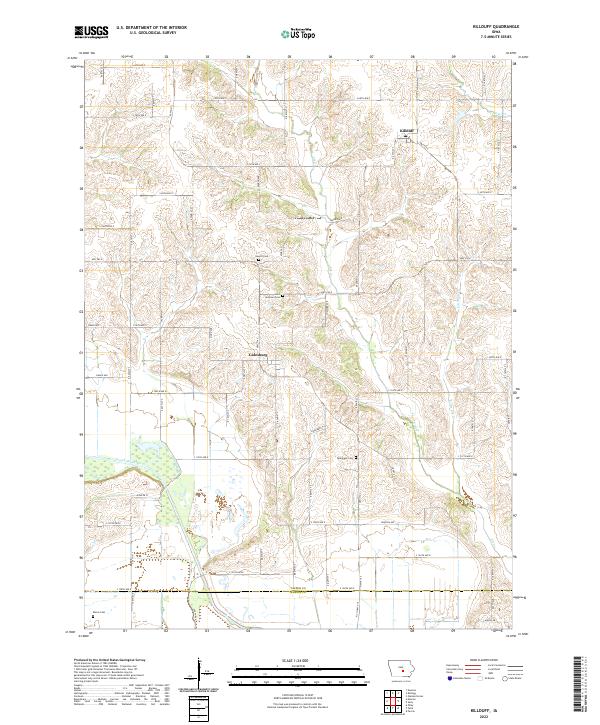 Killduff 2022 topographic map thumbnail
