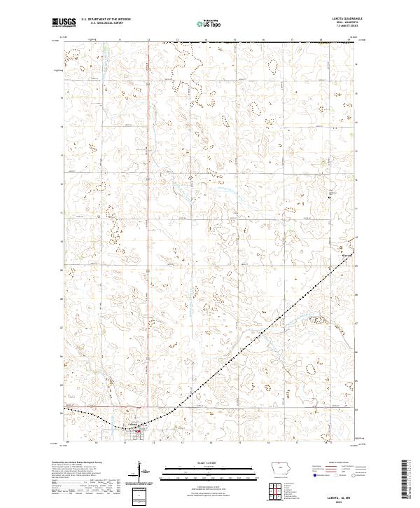 Lakota 2022 topographic map thumbnail