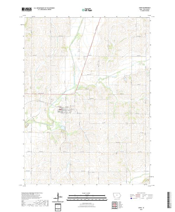 Lewis 2022 topographic map thumbnail