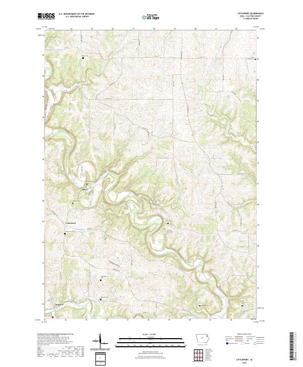 Littleport topographic map thumbnail