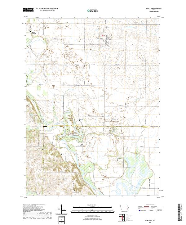 Lone Tree topographic map thumbnail