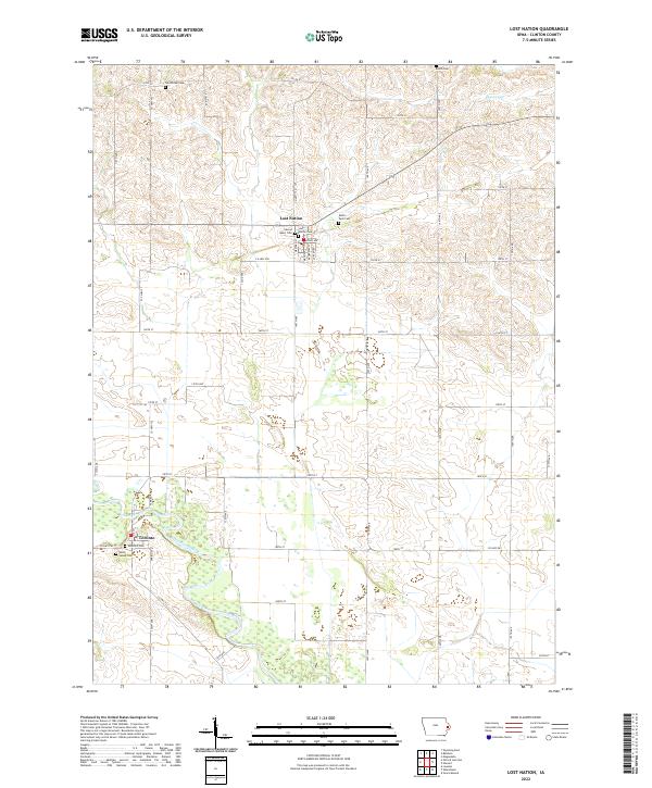 Lost Nation 2022 topographic map thumbnail