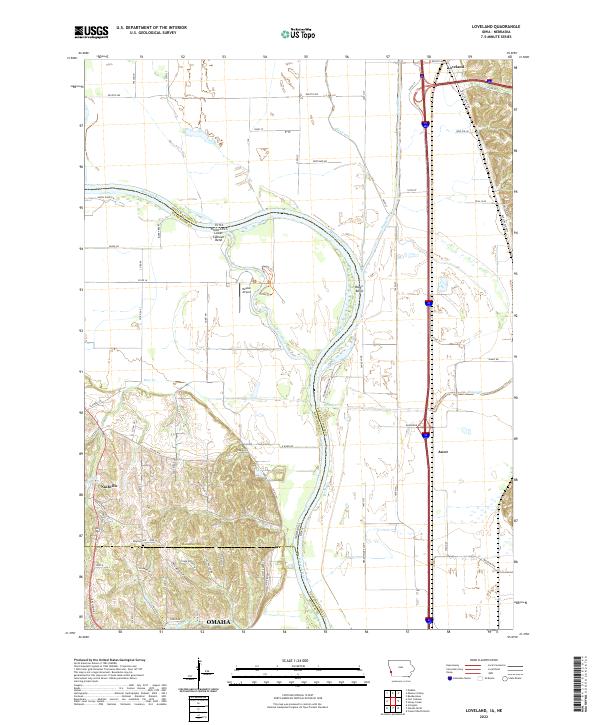 Loveland 2022 topographic map thumbnail