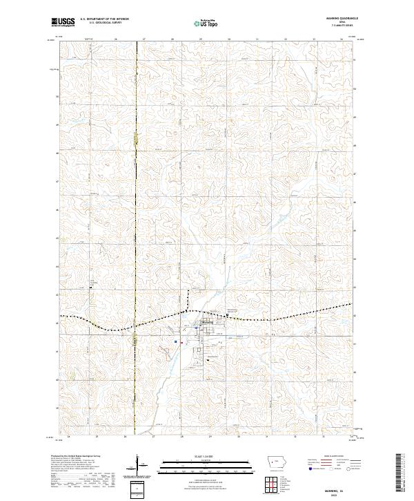 Manning 2022 topographic map thumbnail