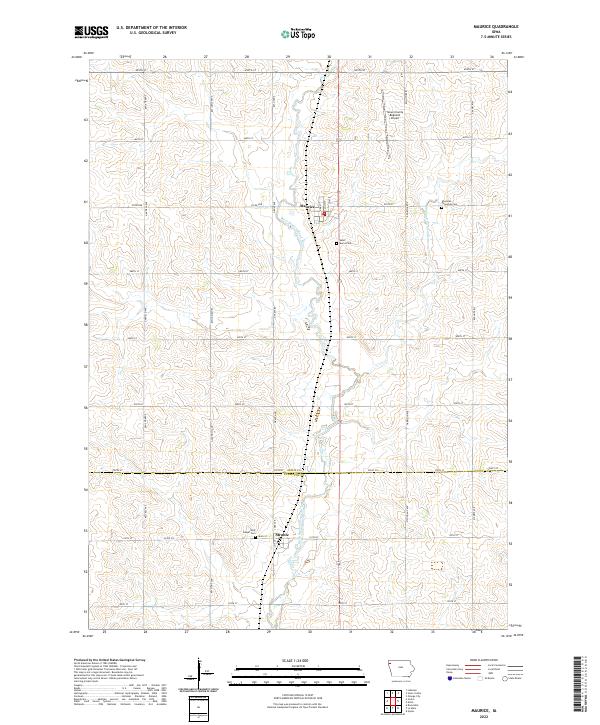 Maurice topographic map thumbnail