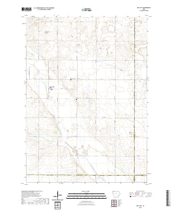 May City 2022 topographic map thumbnail